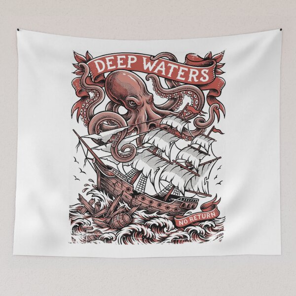 Aperçu de l'œuvre Attaque du Kraken créée et vendue par SignumShop.