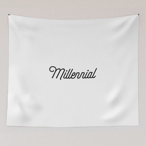 Item preview, Millennial [Fancy Text] designed and sold by ElderArt.
