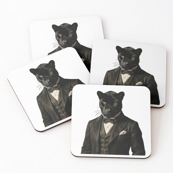 Item preview, Black Panther face and male human body designed and sold by The best online style shop.