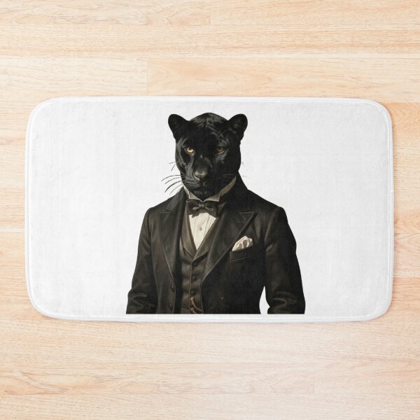 Item preview, Black Panther face and male human body designed and sold by The best online style shop.