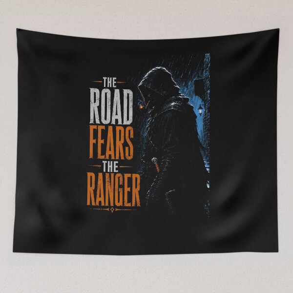 Item preview, The Road Fears The Ranger Dark Fantasy Warrior designed and sold by Fenay Designs.