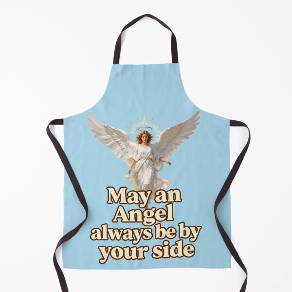 Item preview, Angel Wings Guardian Quote - May an Angel Always Be By Your Side Inspirational Design designed and sold by GoGreenlove.