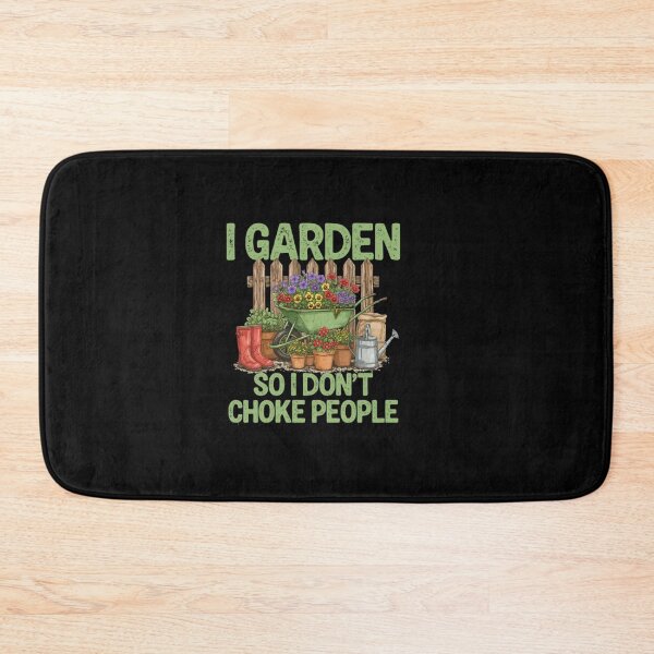 Item preview, I Garden So I Don’t Choke People designed and sold by Gbriel3.