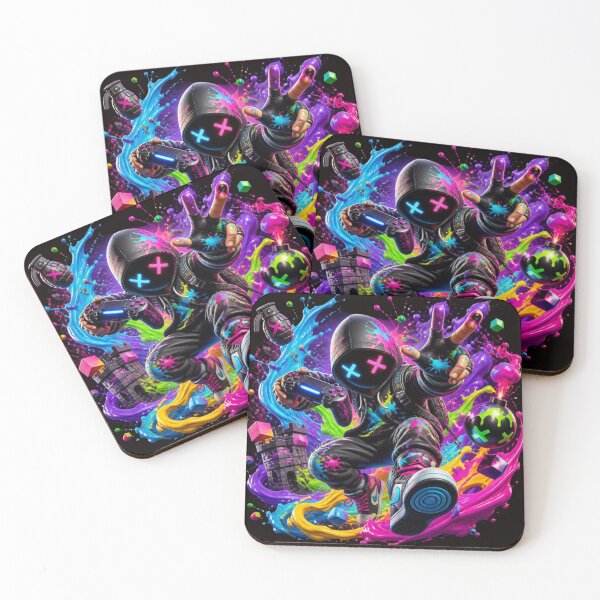 Item preview,  Neon Splash Gamer Avatar designed and sold by AgnesB77.