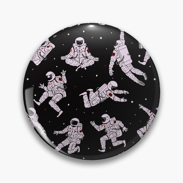 Item preview, Lost in space Floating Astronaut Pattern designed and sold by FahdSpaceArt.
