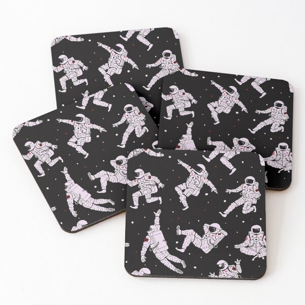 Item preview, Lost in space Floating Astronaut Pattern designed and sold by FahdSpaceArt.