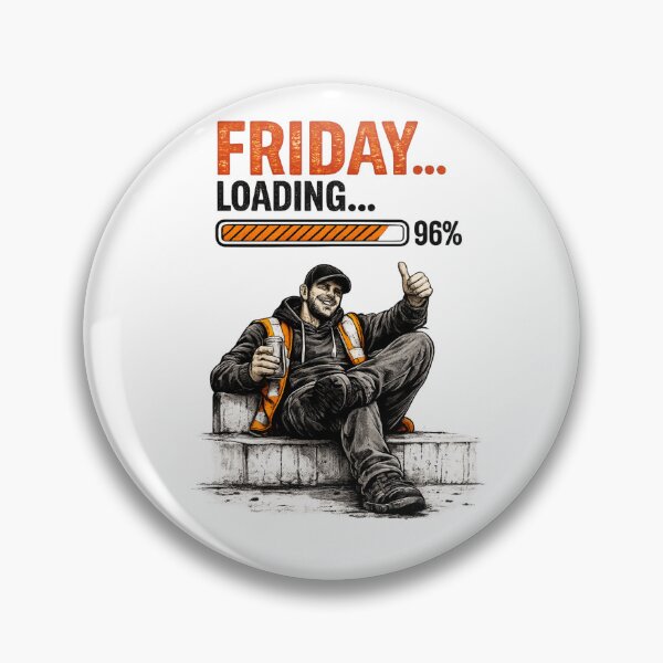 Item preview, Friday Loading... 96% | Funny Warehouse Worker T-Shirt designed and sold by LukWer.