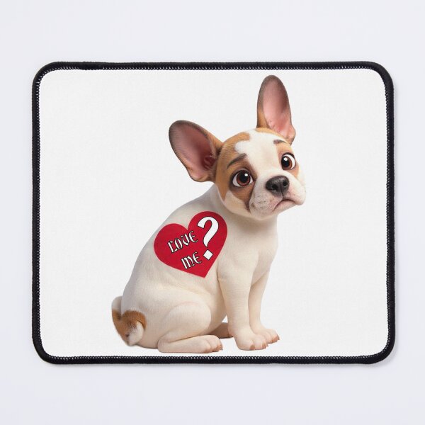 Item preview, French Bulldog LOVE ME? designed and sold by SmARTNiki.