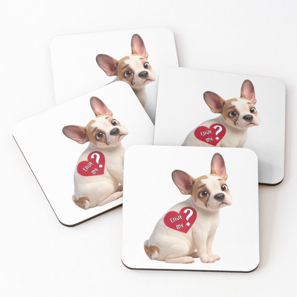Item preview, French Bulldog LOVE ME? designed and sold by SmARTNiki.