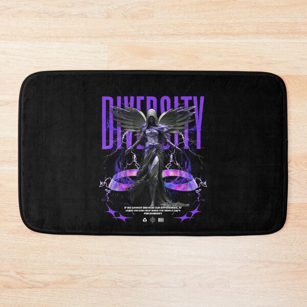 Item preview, Diversity Dark Angel Cyber Gothic Fantasy Streetwear Graphic designed and sold by MoodPrint25.