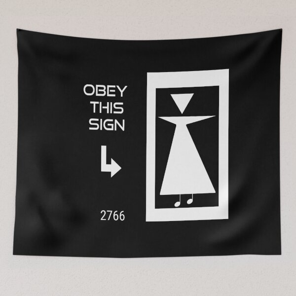 Item preview, Obey this sign No. 2766 designed and sold by porfysoundtrack.