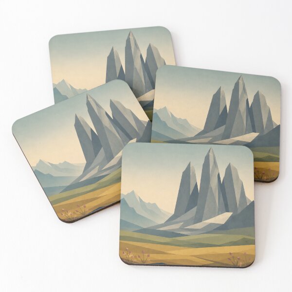 Item preview, Torres del Paine Wall Art – Chilean Patagonia Minimalist Travel Poster Mountain Landscape designed and sold by Martin's_Design.