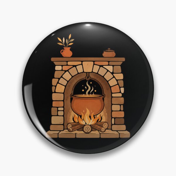 Item preview, kettle in a fireplace designed and sold by House of Rein.