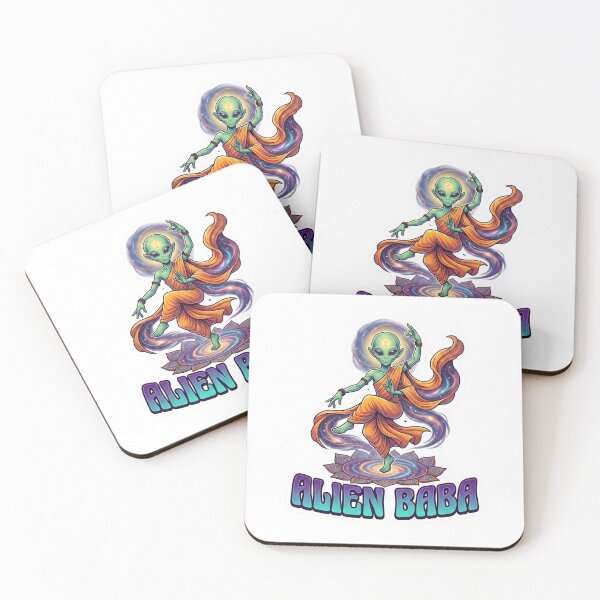 Item preview, Alien Baba Cosmic Dance Sticker designed and sold by krazzyremo.