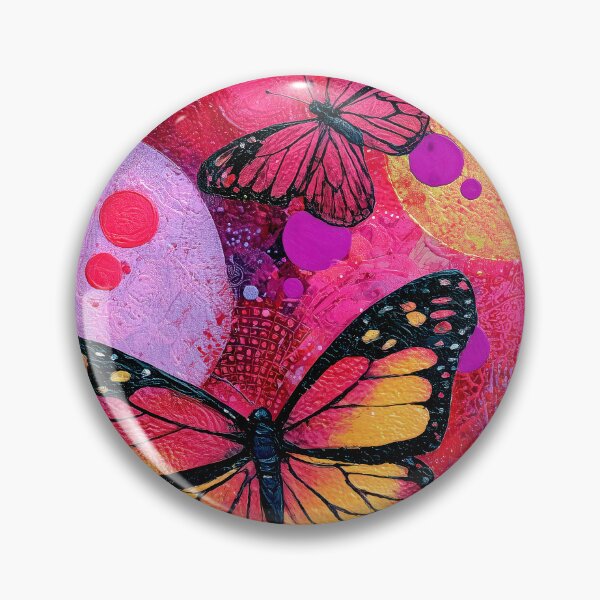 Item preview, Butterfly Fantasy Dreams In Red, Golden, And Lilac  designed and sold by DEC02.