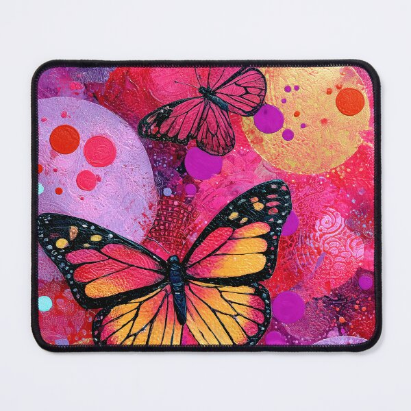 Item preview, Butterfly Fantasy Dreams In Red, Golden, And Lilac  designed and sold by DEC02.