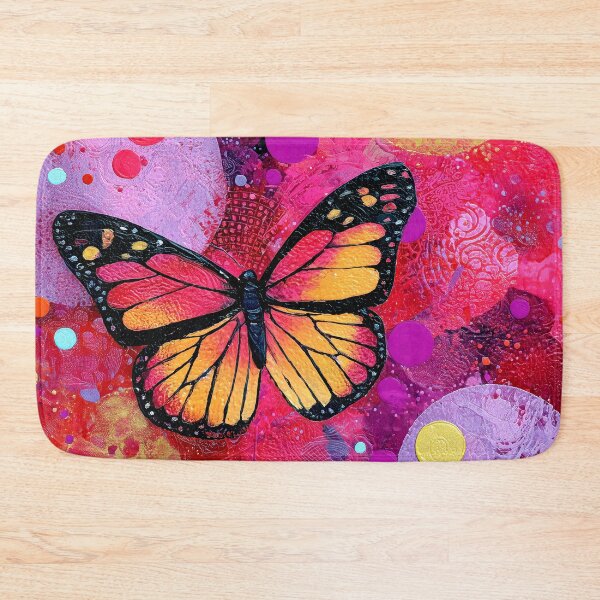 Item preview, Butterfly Fantasy Dreams In Red, Golden, And Lilac designed and sold by DEC02.