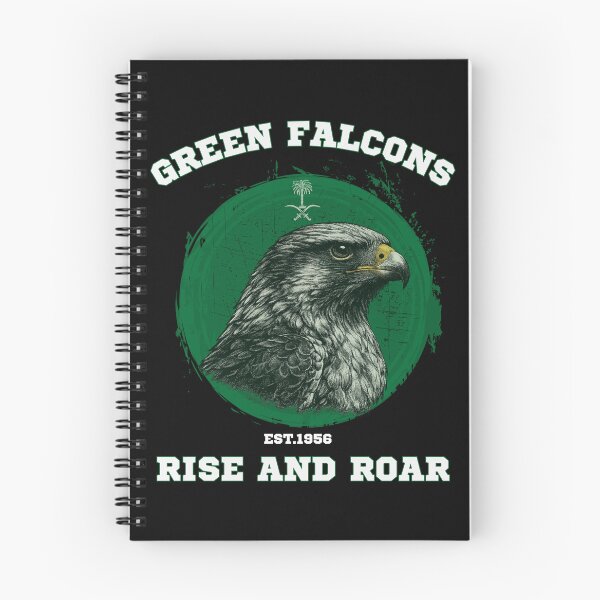 Item preview, Saudi Arabia Green Falcons T-Shirt | Rise And Roar | Football Fan Graphic Tee designed and sold by WildTrace.