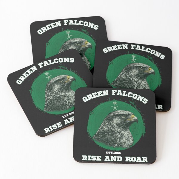 Item preview, Saudi Arabia Green Falcons T-Shirt | Rise And Roar | Football Fan Graphic Tee designed and sold by WildTrace.