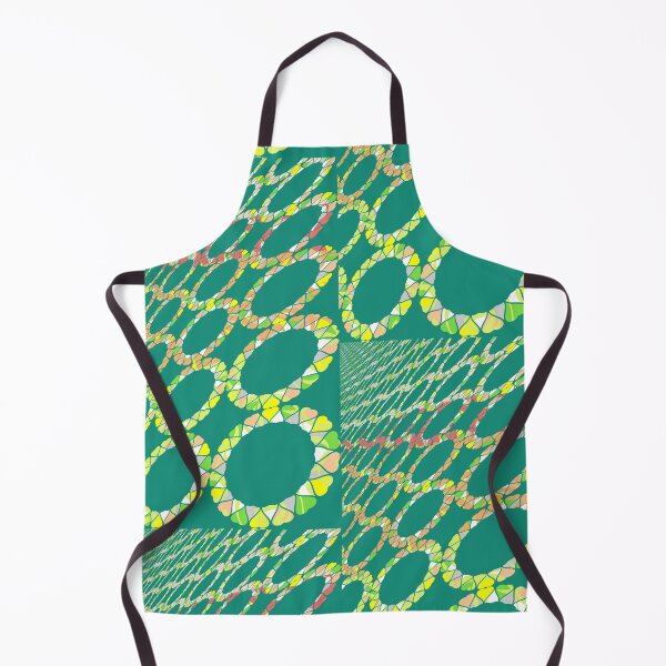 Item preview, Colorful Rainbow Chain Loop Optical Illusion Pattern designed and sold by MigWhimsy.
