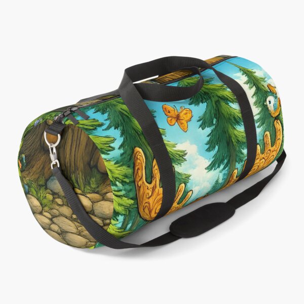 Item preview, Woodland Moose with Coffee | Whimsical Forest Nature Art designed and sold by Clothes With Smiling Animals Walt Gral.