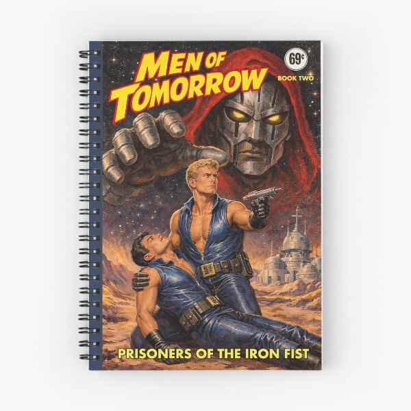 Item preview, Men Of Tomorrow - Book Two - Prisoners Of The Iron Fist designed and sold by TheBackRack.