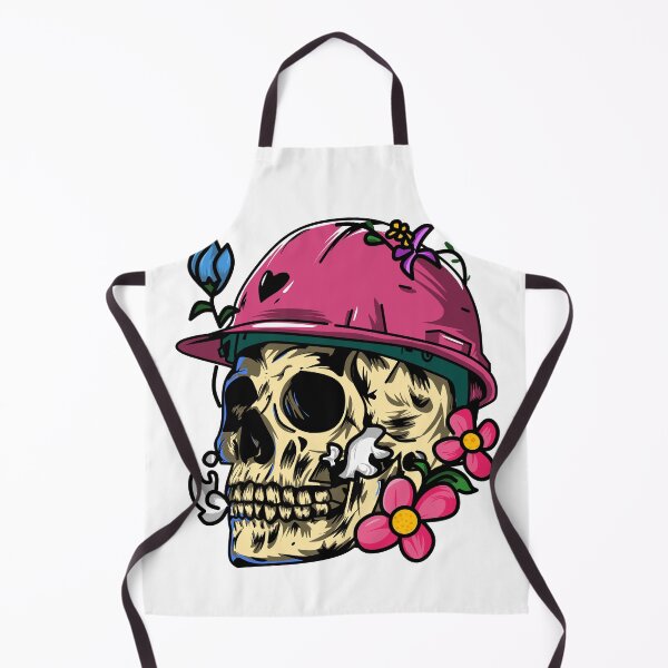 Item preview, Skull with flower designed and sold by NovalID.