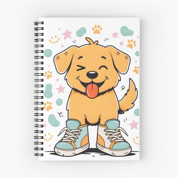 Item preview, Happy Cartoon Puppy in Sneakers designed and sold by DariaOltes.