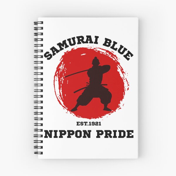 Item preview, Samurai Blue Football Fan Graphic designed and sold by WildTrace.