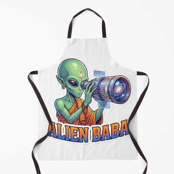 Item preview, Alien Baba Star Gazer Sticker designed and sold by krazzyremo.