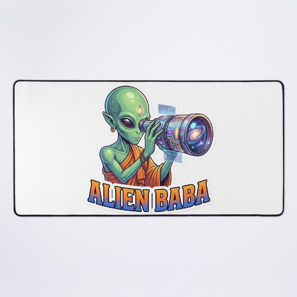 Item preview, Alien Baba Star Gazer Sticker designed and sold by krazzyremo.