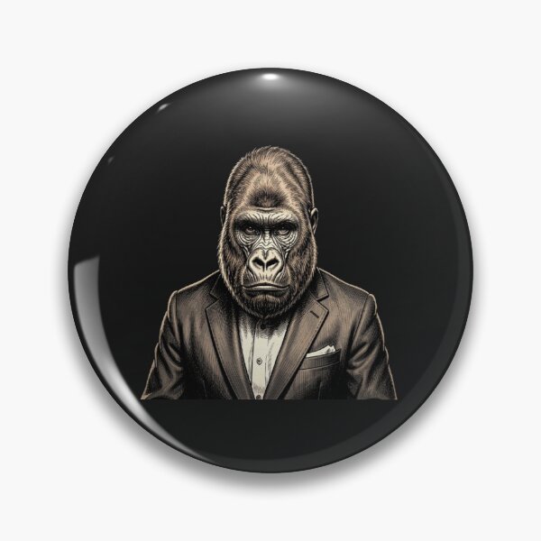 Item preview, Gorilla face and male human body designed and sold by The best online style shop.