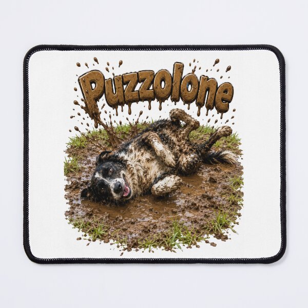 Item preview, Puzzolone – Cane Felice che Gioca nel Fango  designed and sold by RipantinaFantasy .