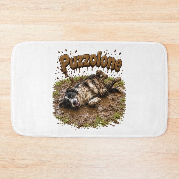 Item preview, Puzzolone – Cane Felice che Gioca nel Fango designed and sold by RipantinaFantasy .