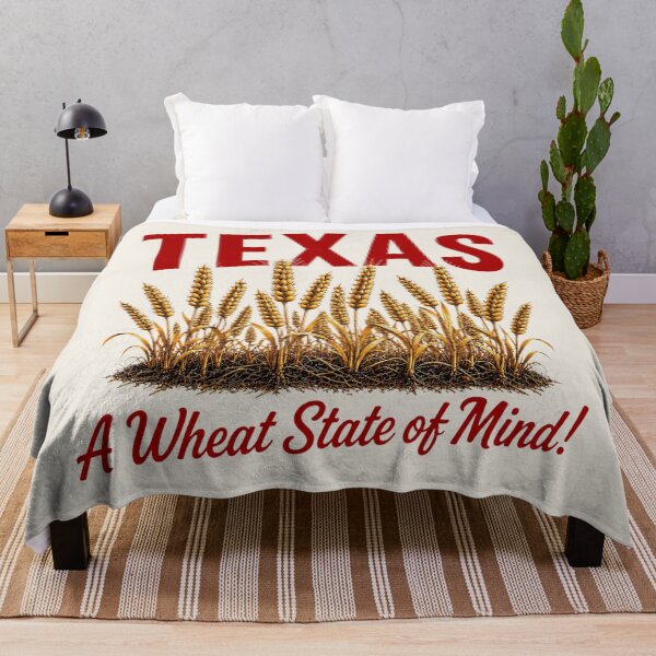 Item preview, Texas Wheat State of Mind designed and sold by The-Drip-Studio.
