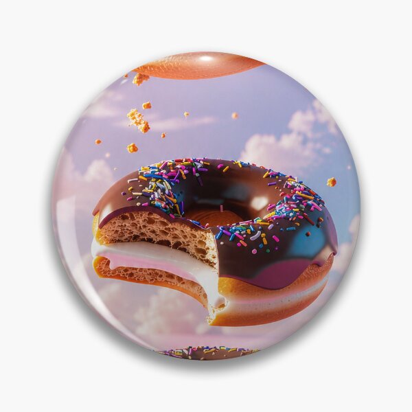 Item preview, Floating Chocolate Donuts Dreamscape – Cute Aesthetic Dessert Phone Case Design designed and sold by vinothmech53.