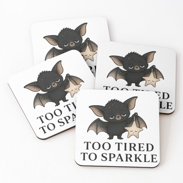 Item preview, Too Tired To Sparkle designed and sold by MoodSupplyStudio.