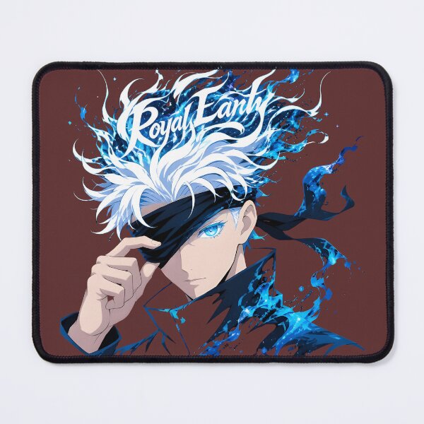Item preview, Anime Sorcerer Blue Eyes Energy Art designed and sold by RoyalEarthstore.