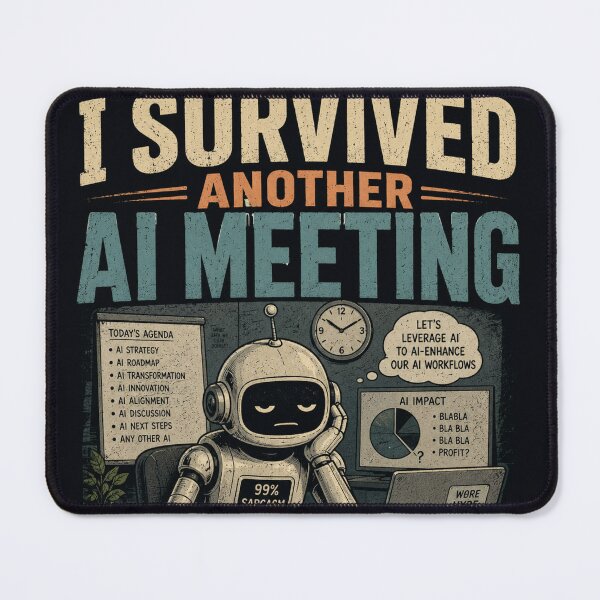 Item preview, AI Humor designed and sold by Delux17.
