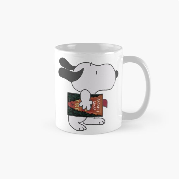 Item preview, snoopy reading heir of fire designed and sold by liveawhimsylife.