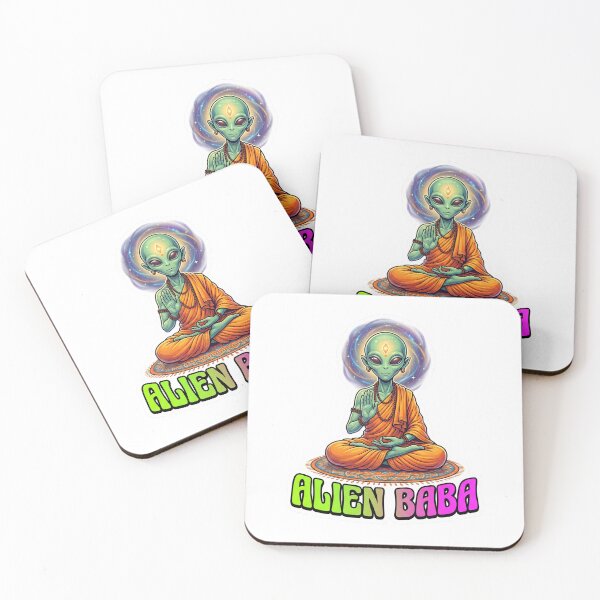 Item preview, Alien Baba Divine Blessing Sticker designed and sold by krazzyremo.
