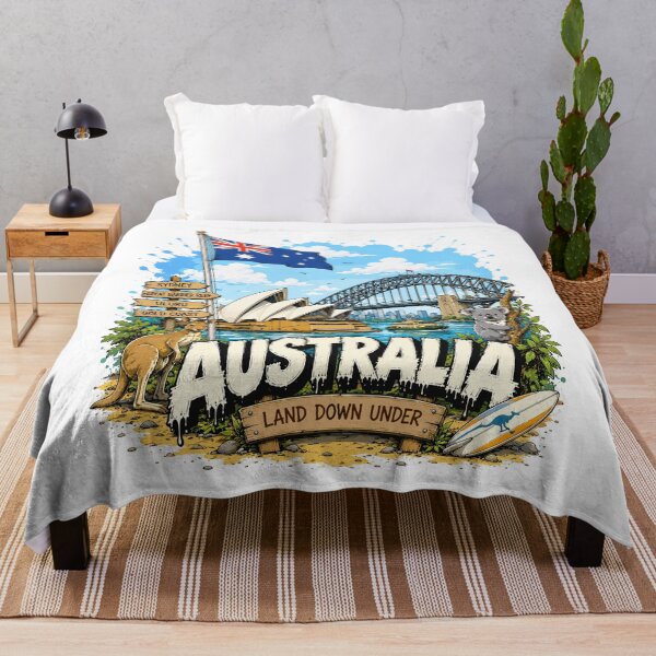 Item preview, Australia Urban Graffiti Travel Vintage Design designed and sold by AtuqStudio.