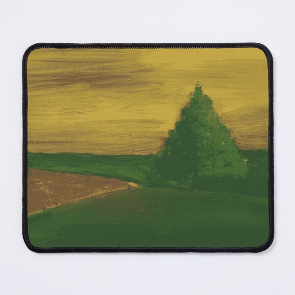 Item preview, Solitary Tree in Golden Field designed and sold by MarineCanvas.