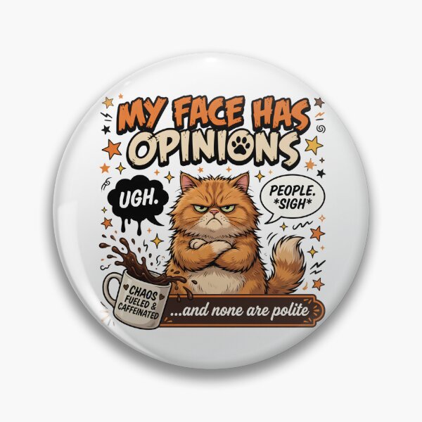 Item preview, Grumpy Cat Has Opinions designed and sold by TshirtsOnline-.