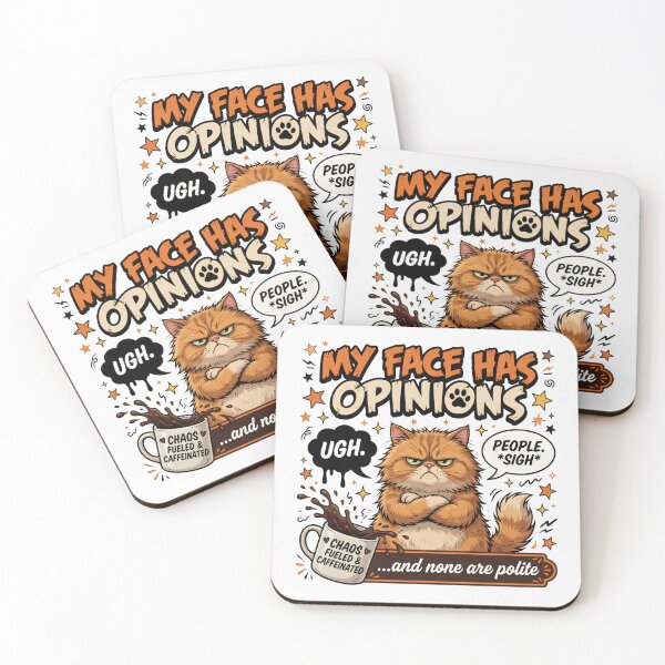Item preview, Grumpy Cat Has Opinions designed and sold by TshirtsOnline-.