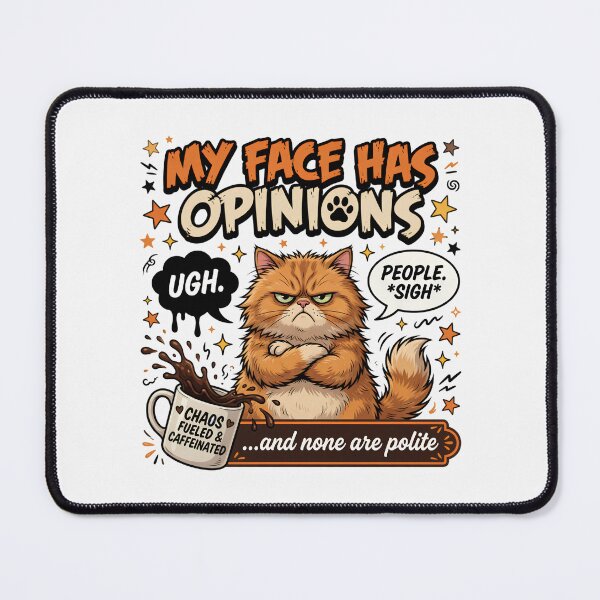 Item preview, Grumpy Cat Has Opinions designed and sold by TshirtsOnline-.