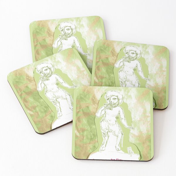 Item preview, Playing Pan Flute (Original Art Drawing by ACCI) designed and sold by VanyssaGraphics.