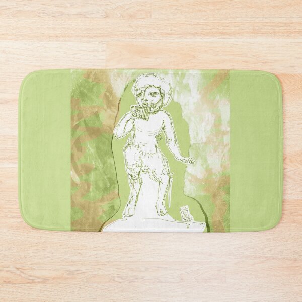 Item preview, Playing Pan Flute (Original Art Drawing by ACCI) designed and sold by VanyssaGraphics.