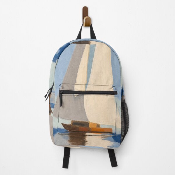 Item preview, Lost at Sea – Sailboat Painting- Coastal Art designed and sold by CARRAANN.