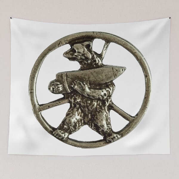 Item preview, Wojtek the Soldier Bear – 22nd Artillery Company Emblem designed and sold by ChickenFund.